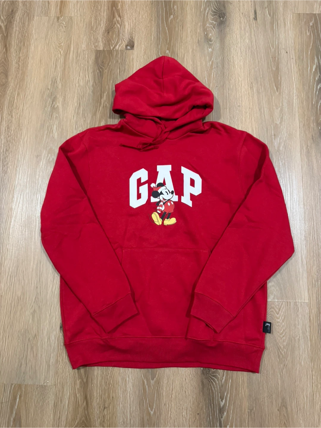 GAP Men’s Disney Mickey Mouse Christmas Hoodie Size XL