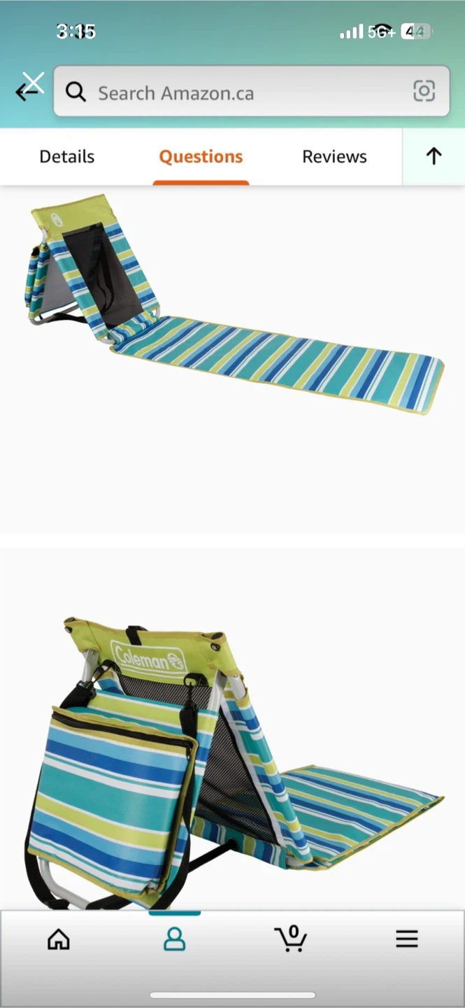 Coleman Utopia Breeze Beach Mat