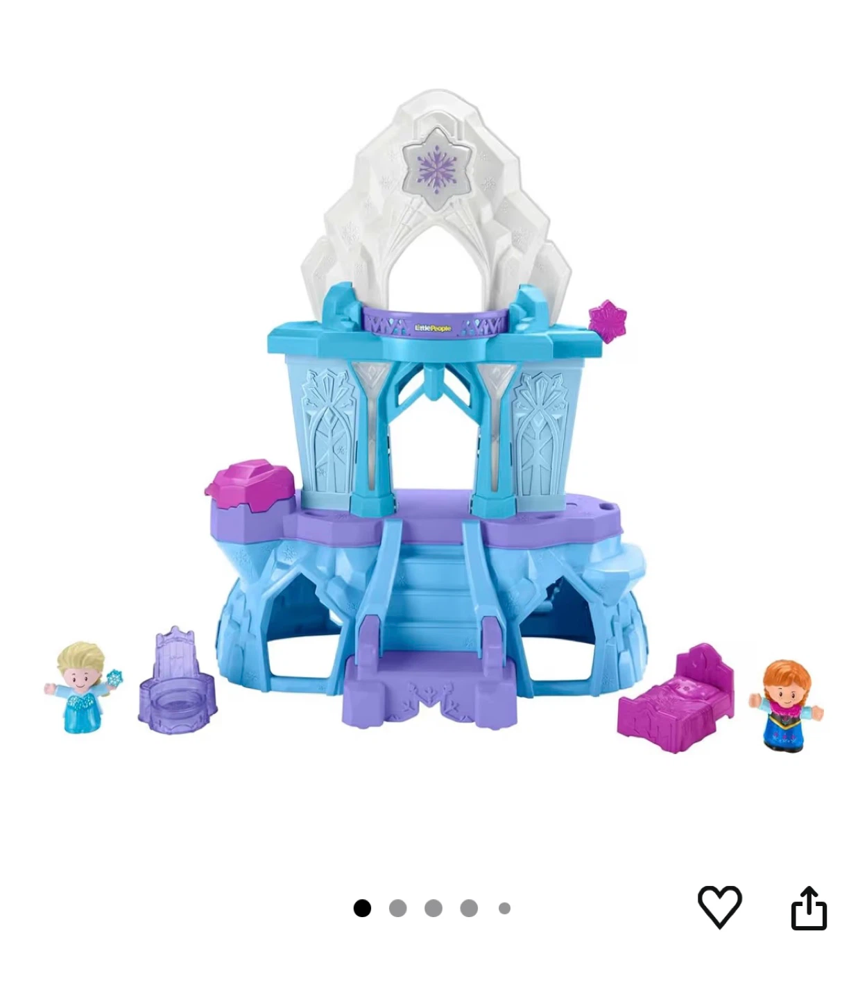 Fisher-Price Little People Disney Frozen Elsa's Ice Palace
