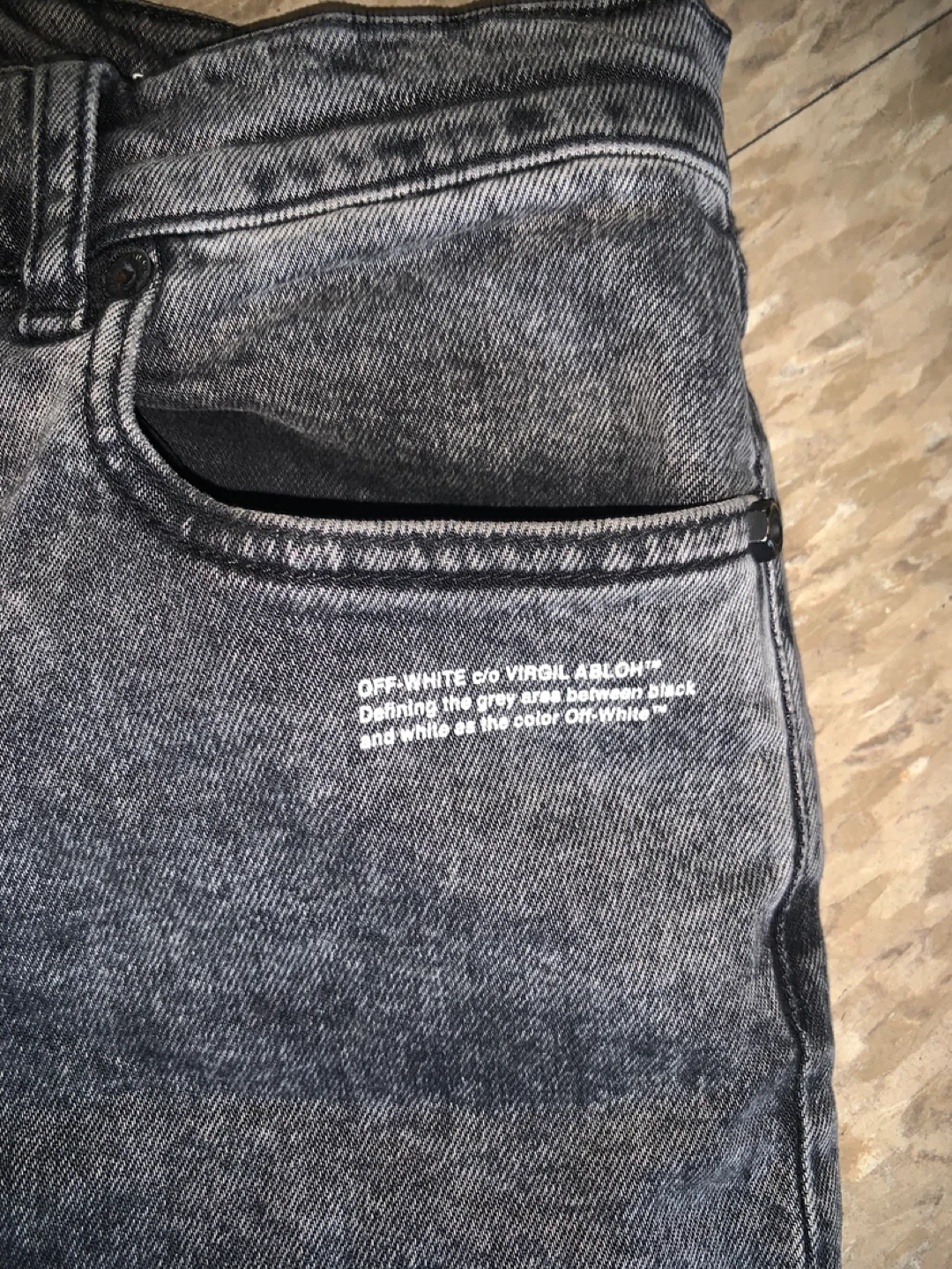 Off-White Denim Jeans - photo 5