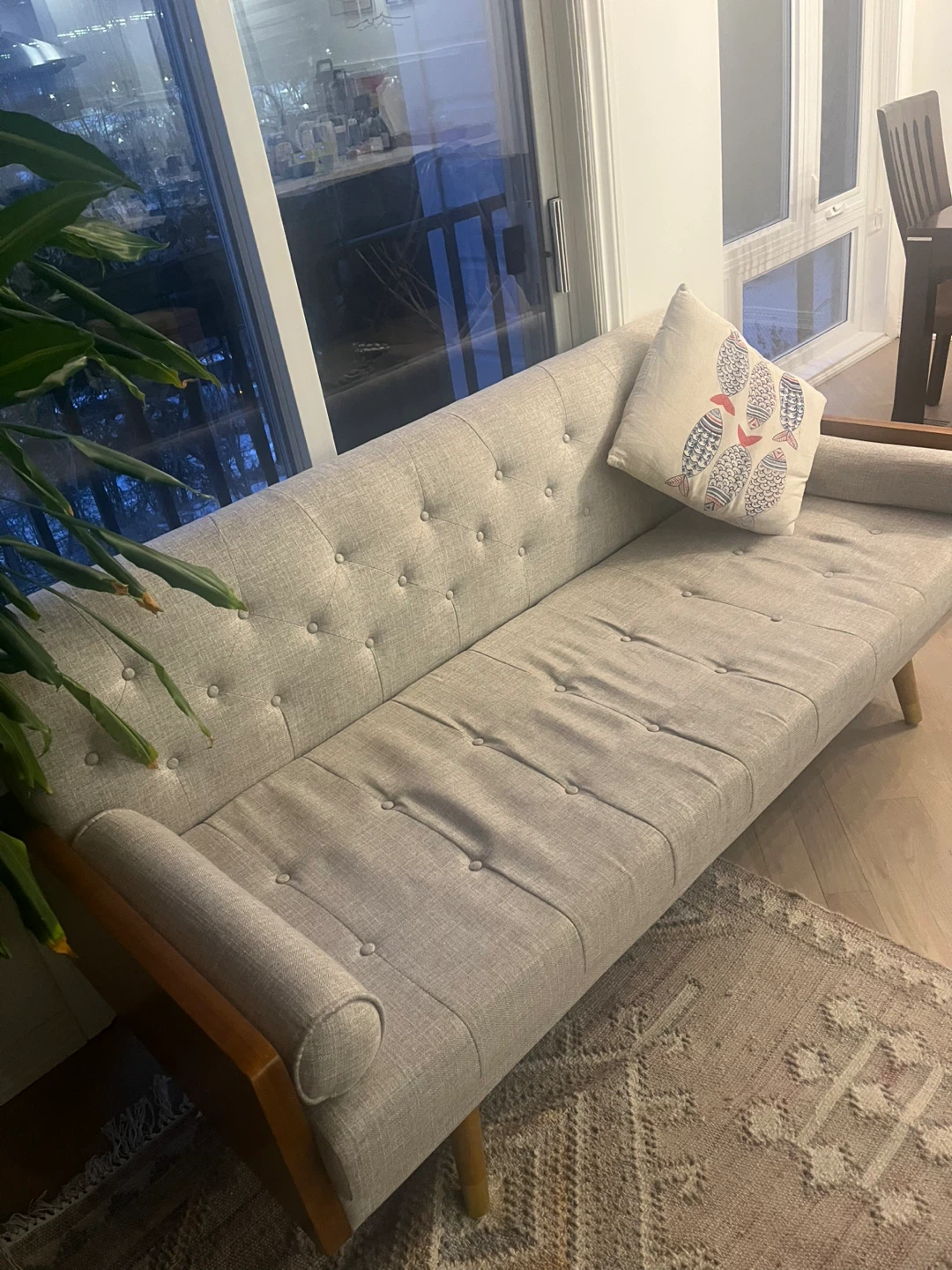 Home Bel-Air Mid Century Modern Sofa - photo 3