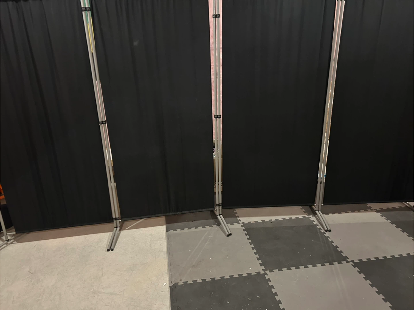Black Room Divider