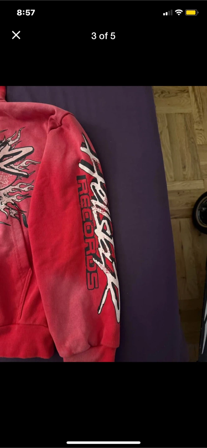 Hellstar Records Red Hoodie - photo 3
