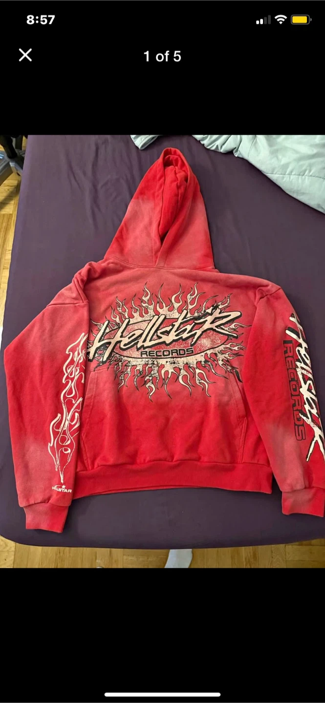 Hellstar Records Red Hoodie