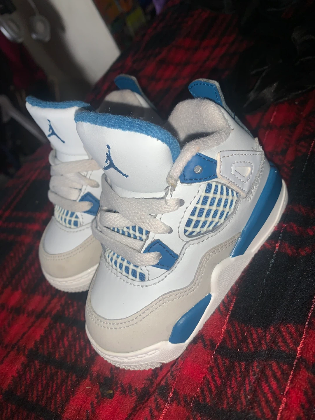 Nike Air Jordan 4 Toddler Shoes - Size 4 - photo 5