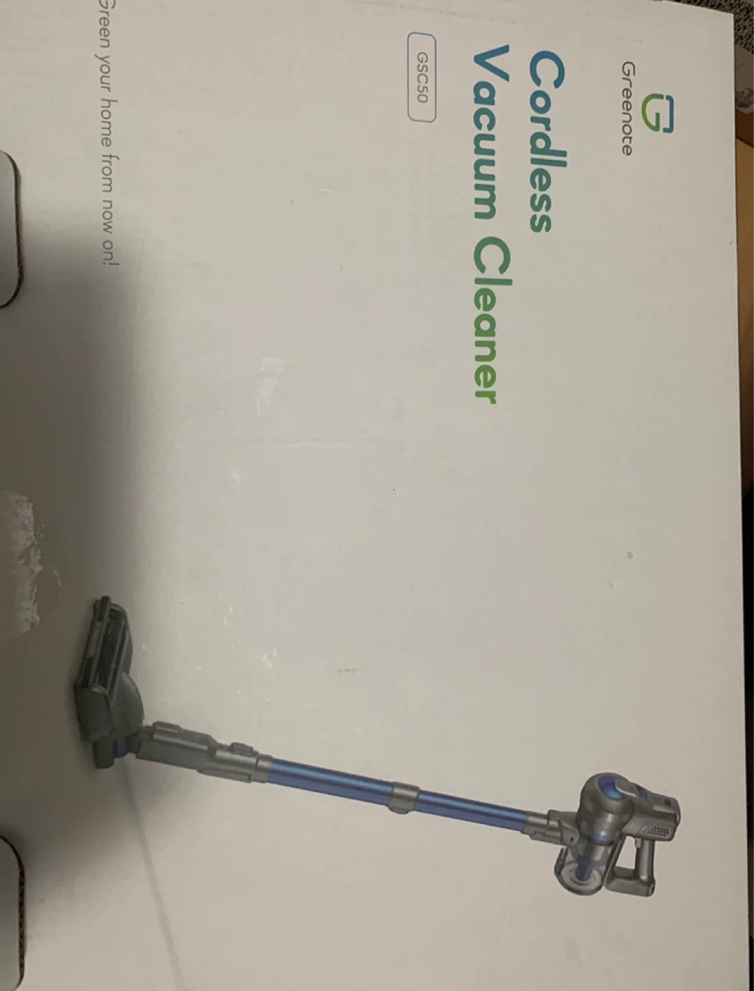 New Greenote GSC50 Cordless Vacuum Cleaner