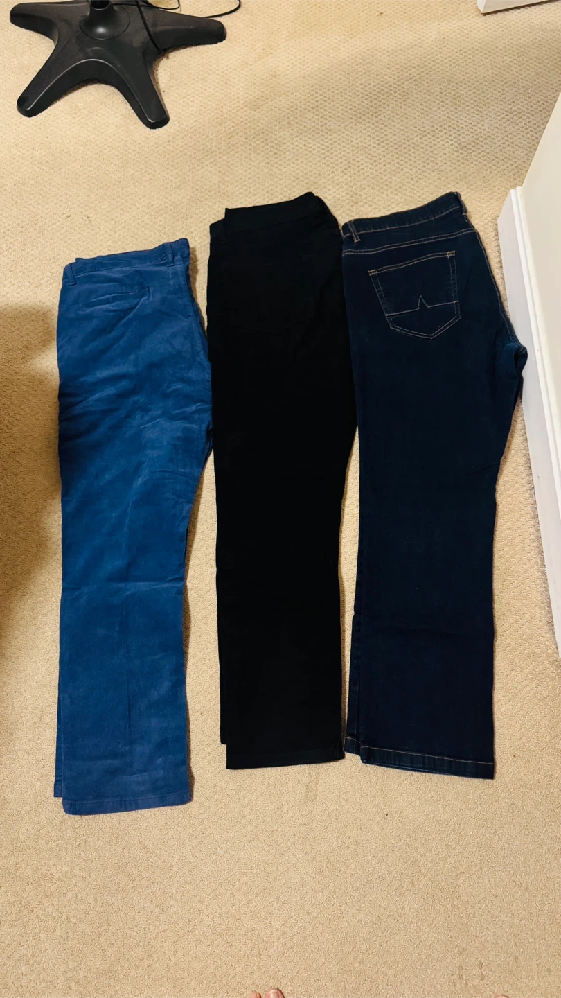 Zara Basic Denim Dept Black Jeans - Size 38 and 2 others