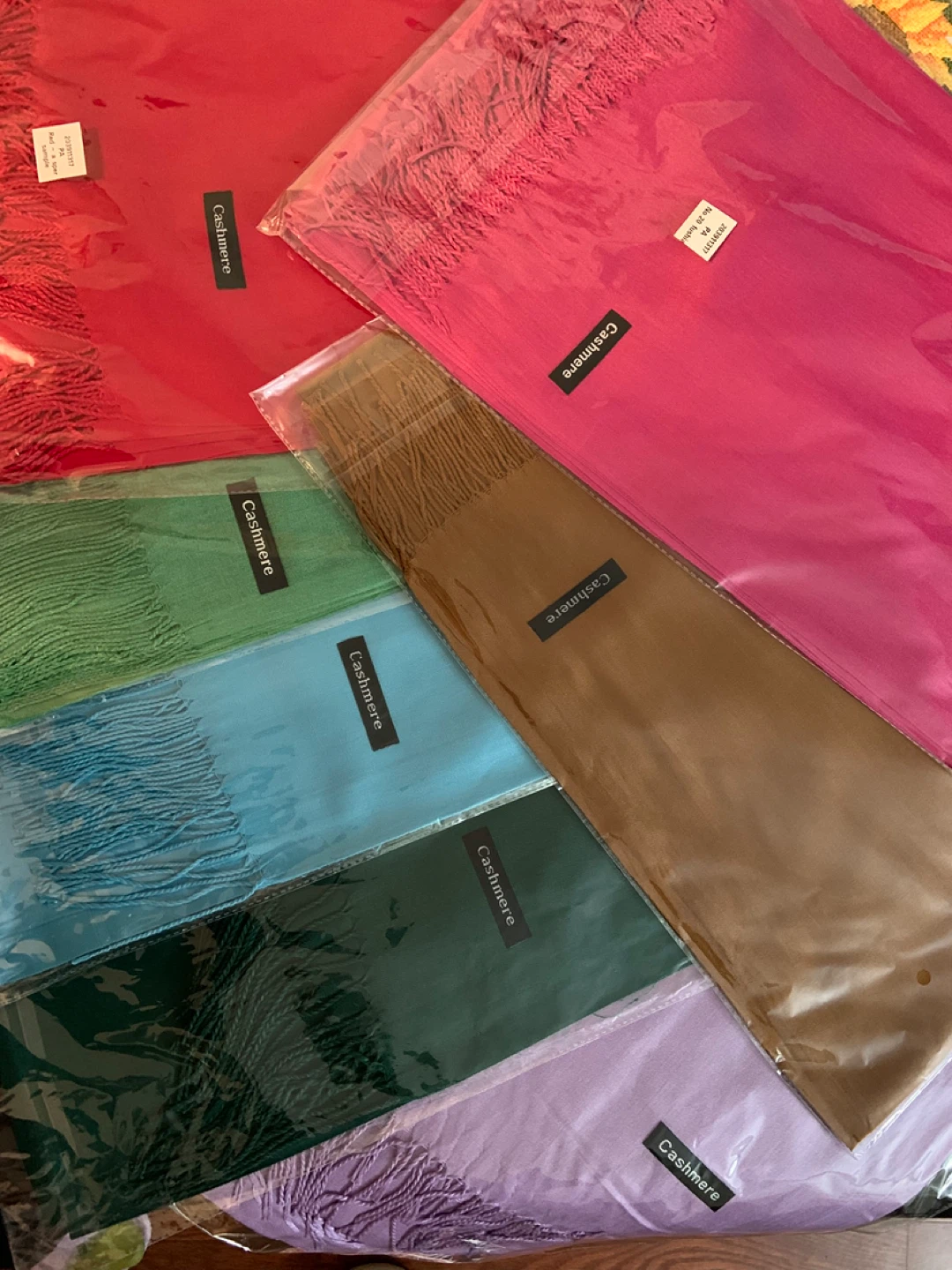 Red Scarf/Shawl - photo 3