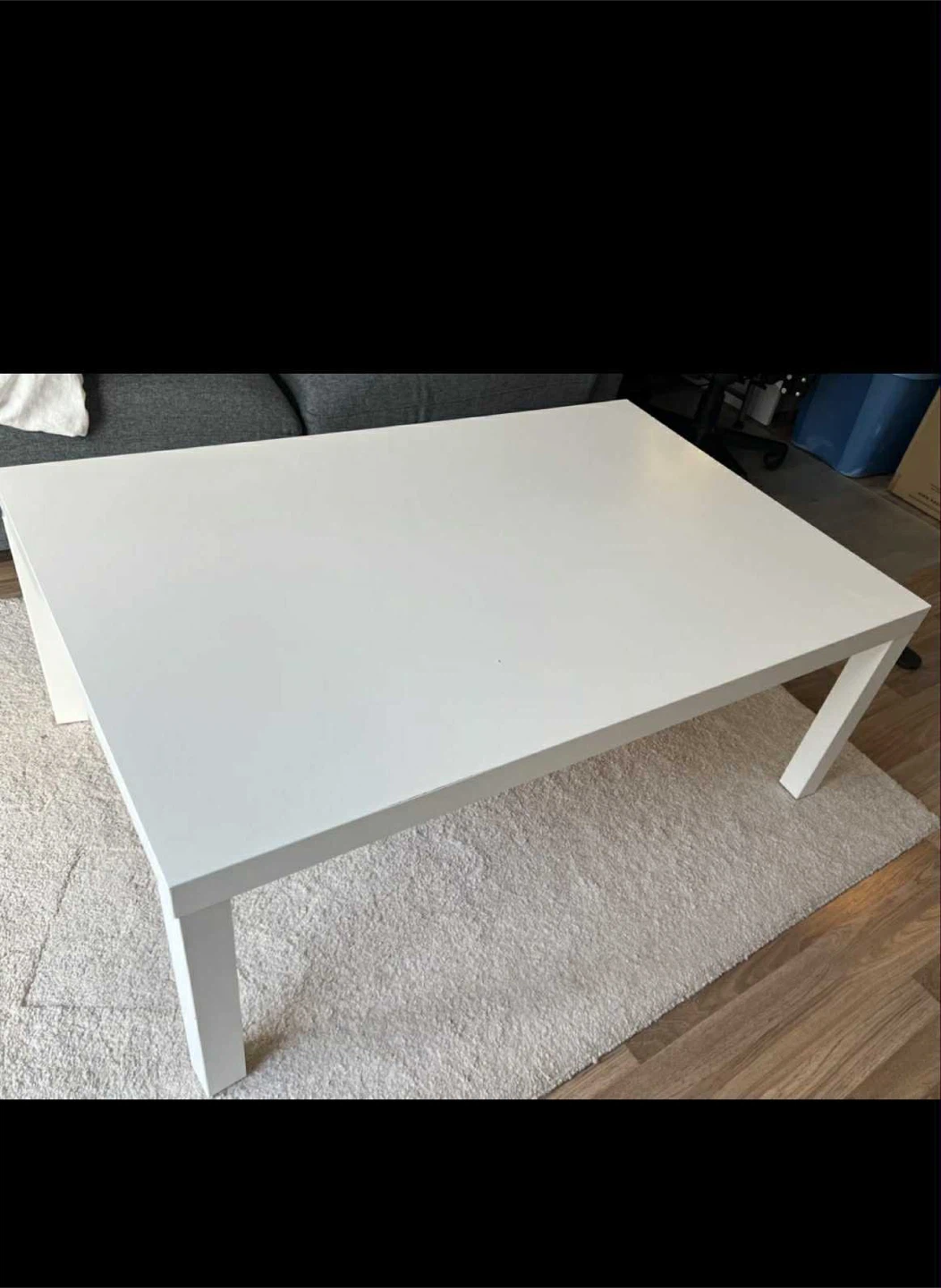 IKEA White Coffee Table - photo 3