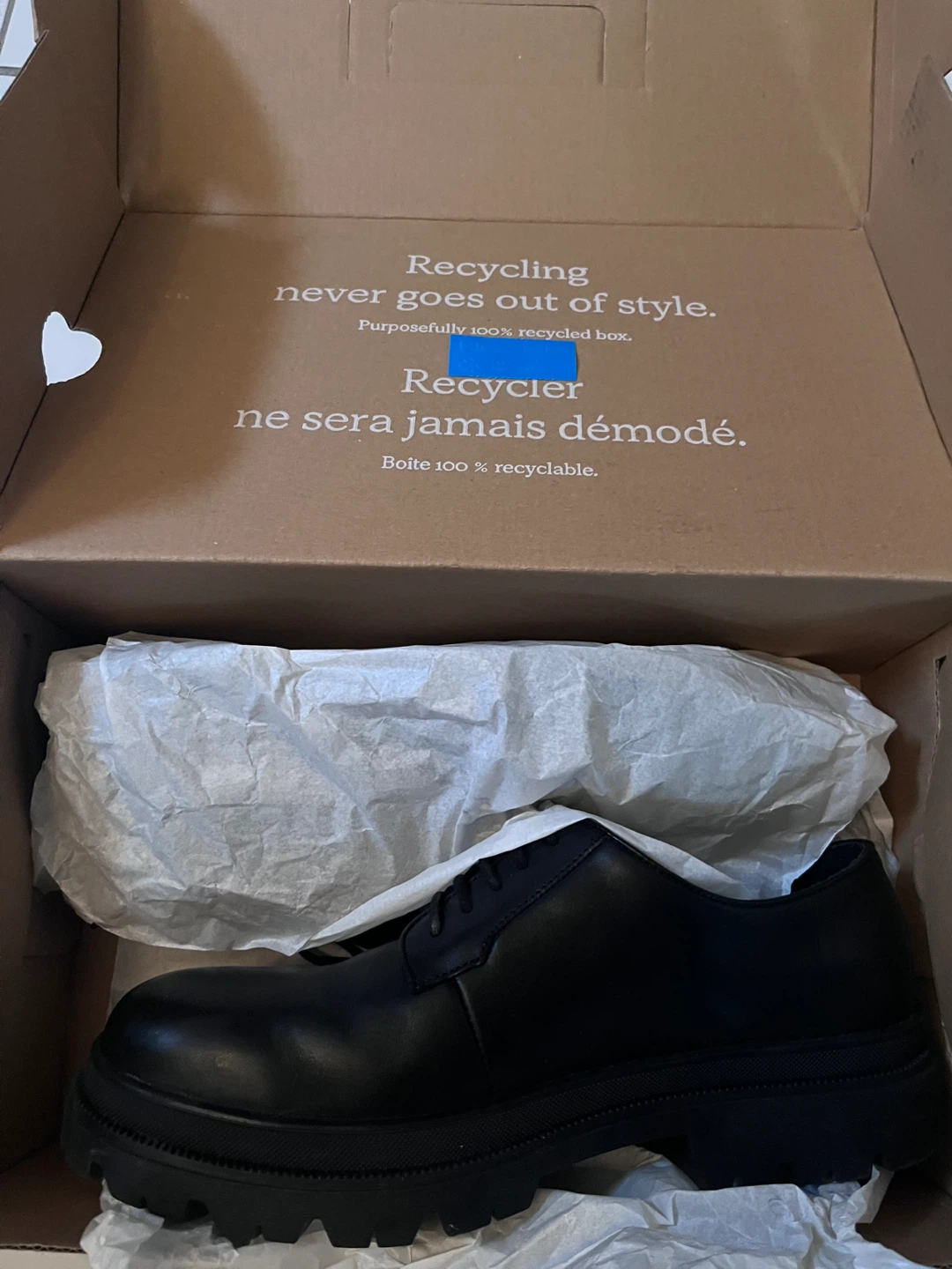 Floyd Leroy Noir Black Shoes - Size 9.5 - photo 5