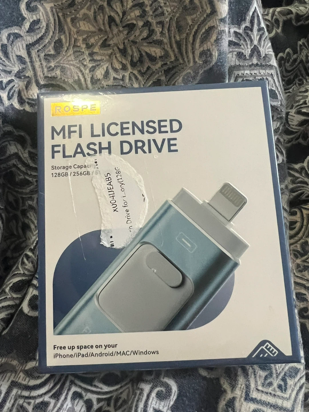 New ROSPE MFI Licensed Flash Drive 128GB