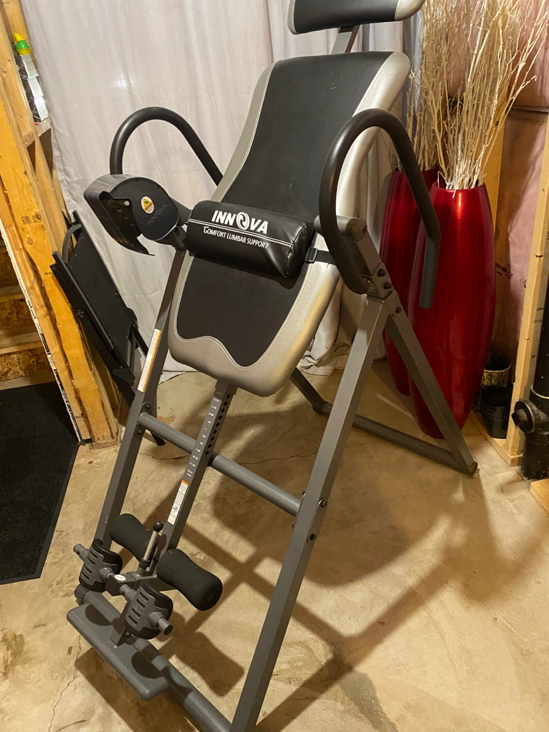 Innova Inversion Table with Lumbar Support