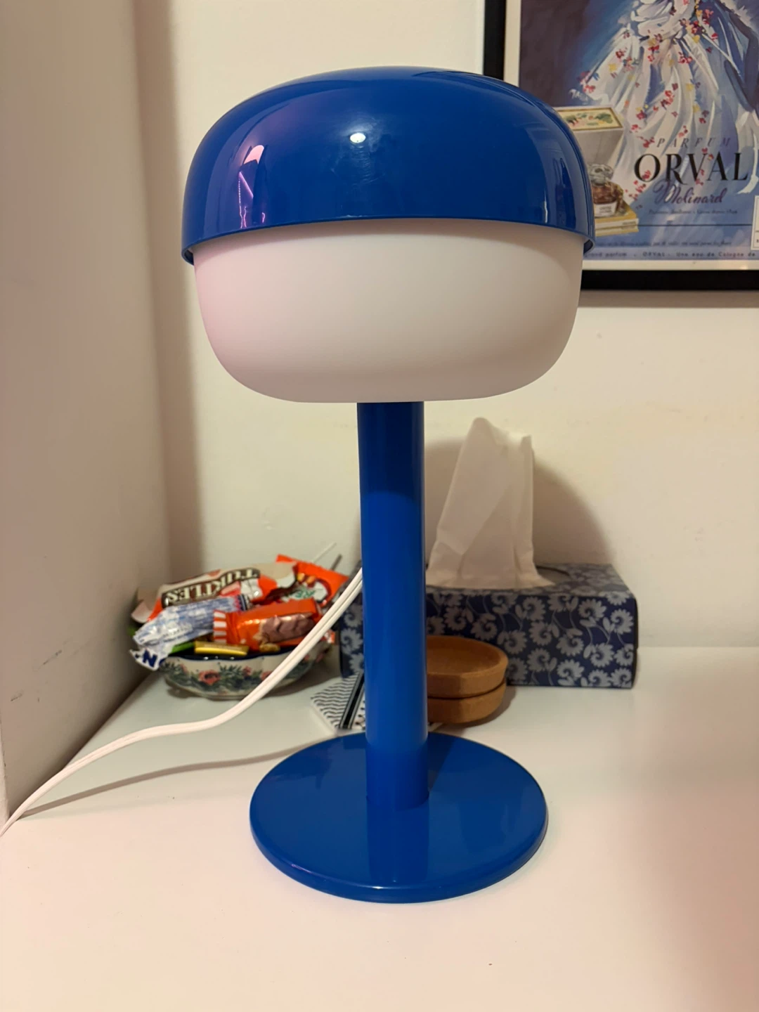IKEA BLÅSVERK Table Lamp - Blue