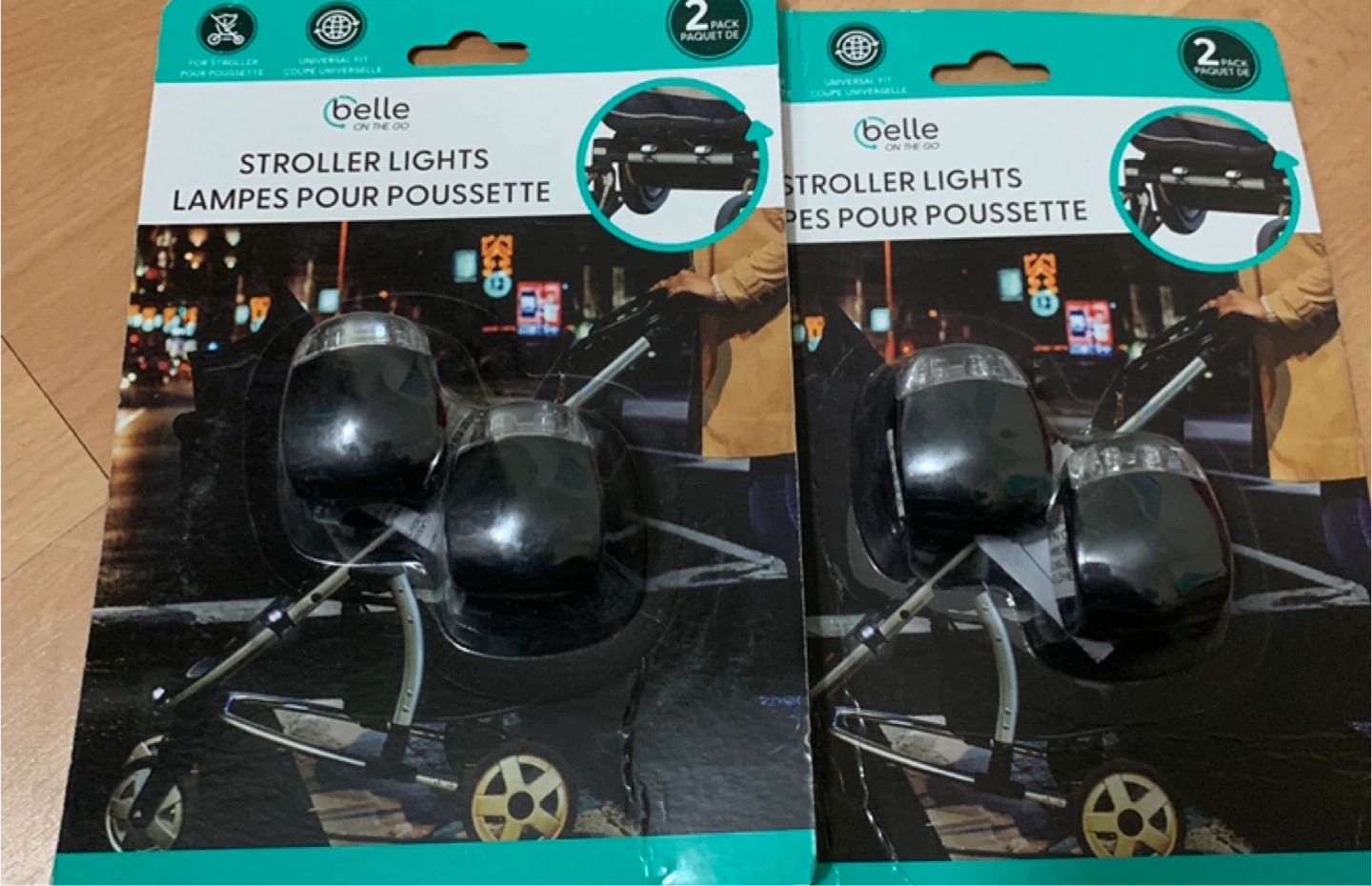 Belle Stroller Lights - 2 Pack - New
