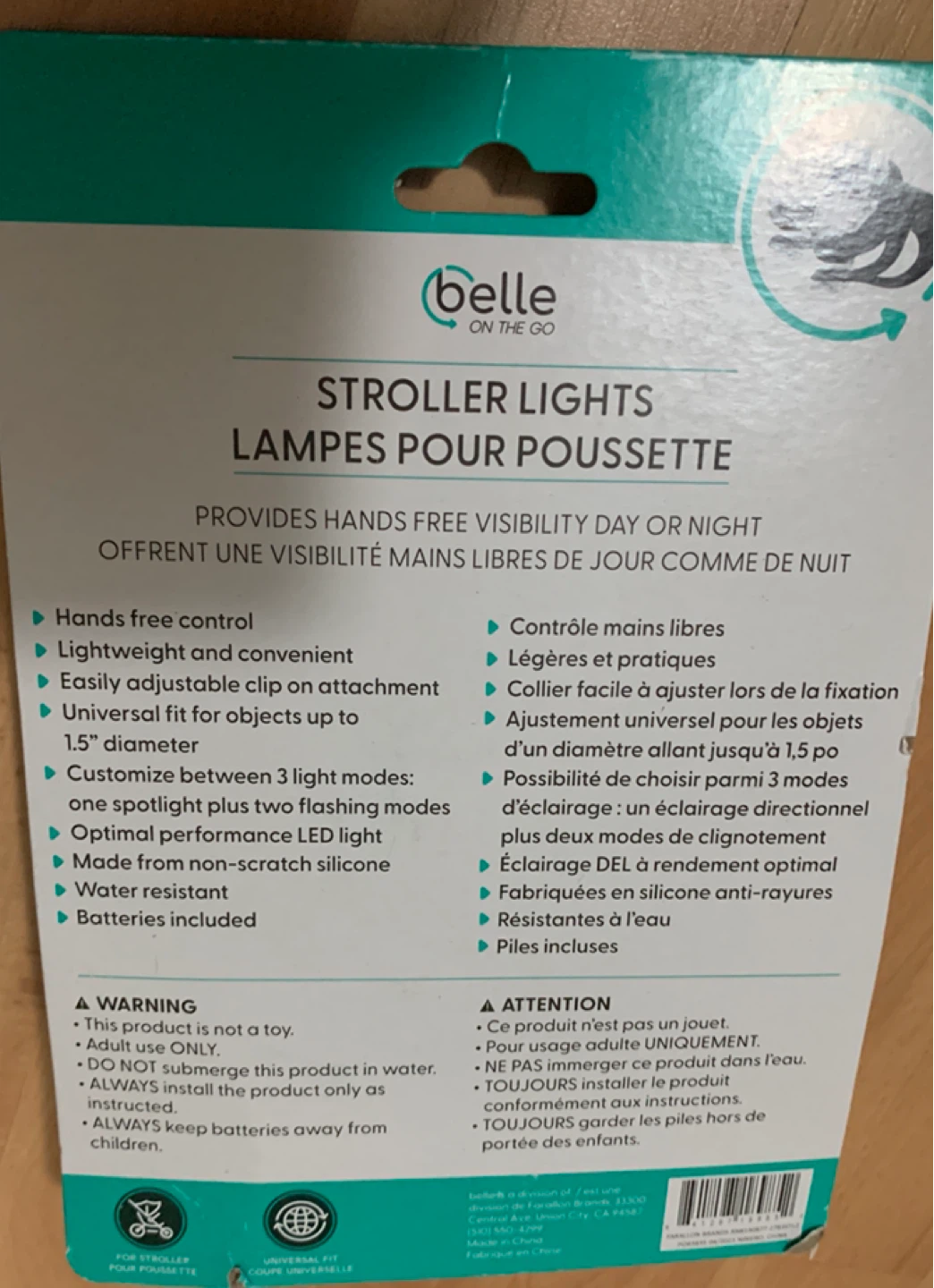 Belle Stroller Lights - 2 Pack - New - photo 3