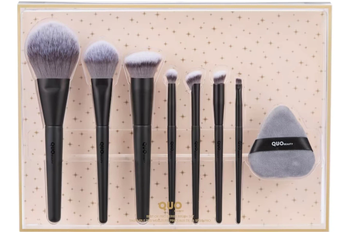 Quo Beauty Brush Set - New in Box