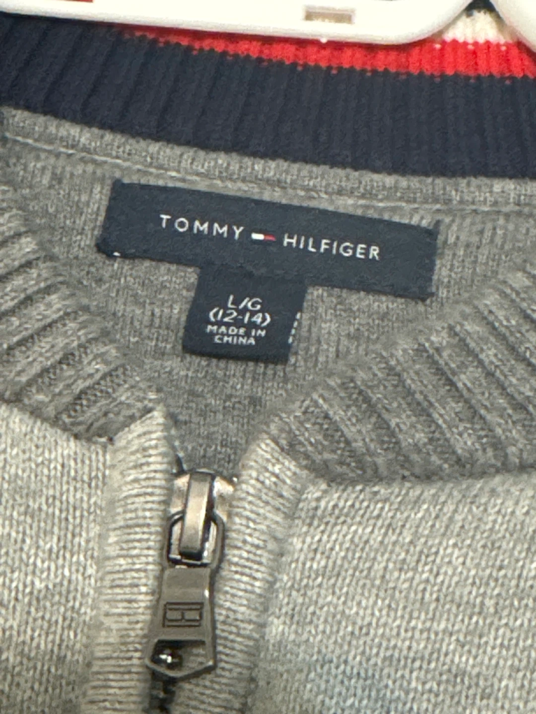 Tommy Hilfiger L/G (12-14) youth - Grey Jacket - photo 2