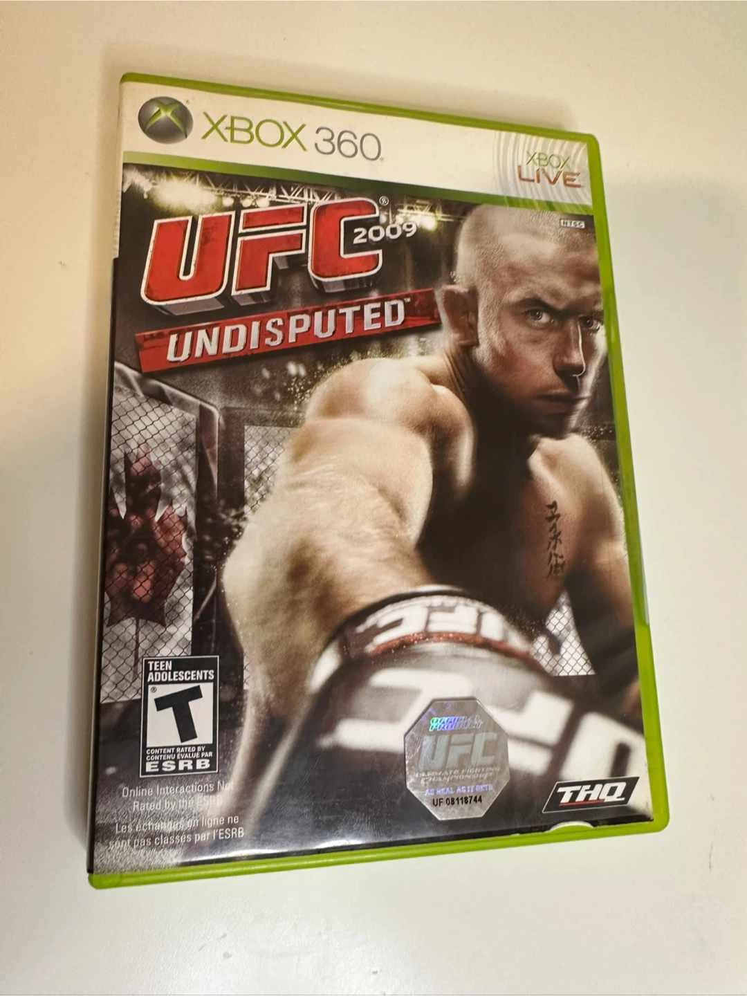 UFC Undisputed 2009 for Xbox 360