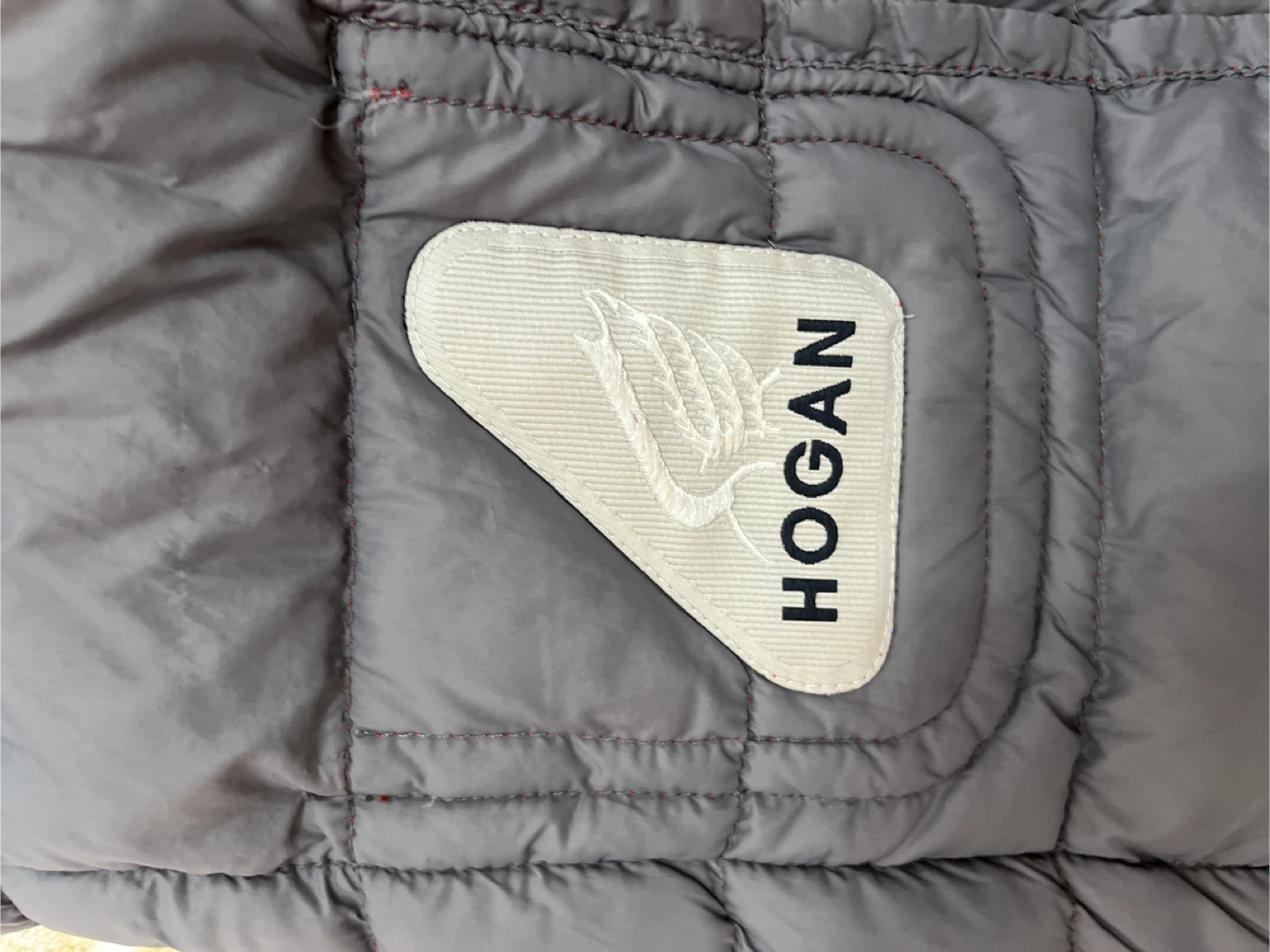 Hogan Red Padded Jacket - photo 4