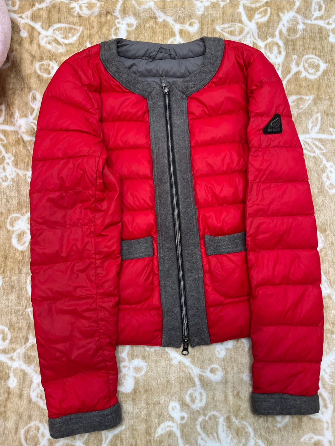 Hogan Red Padded Jacket