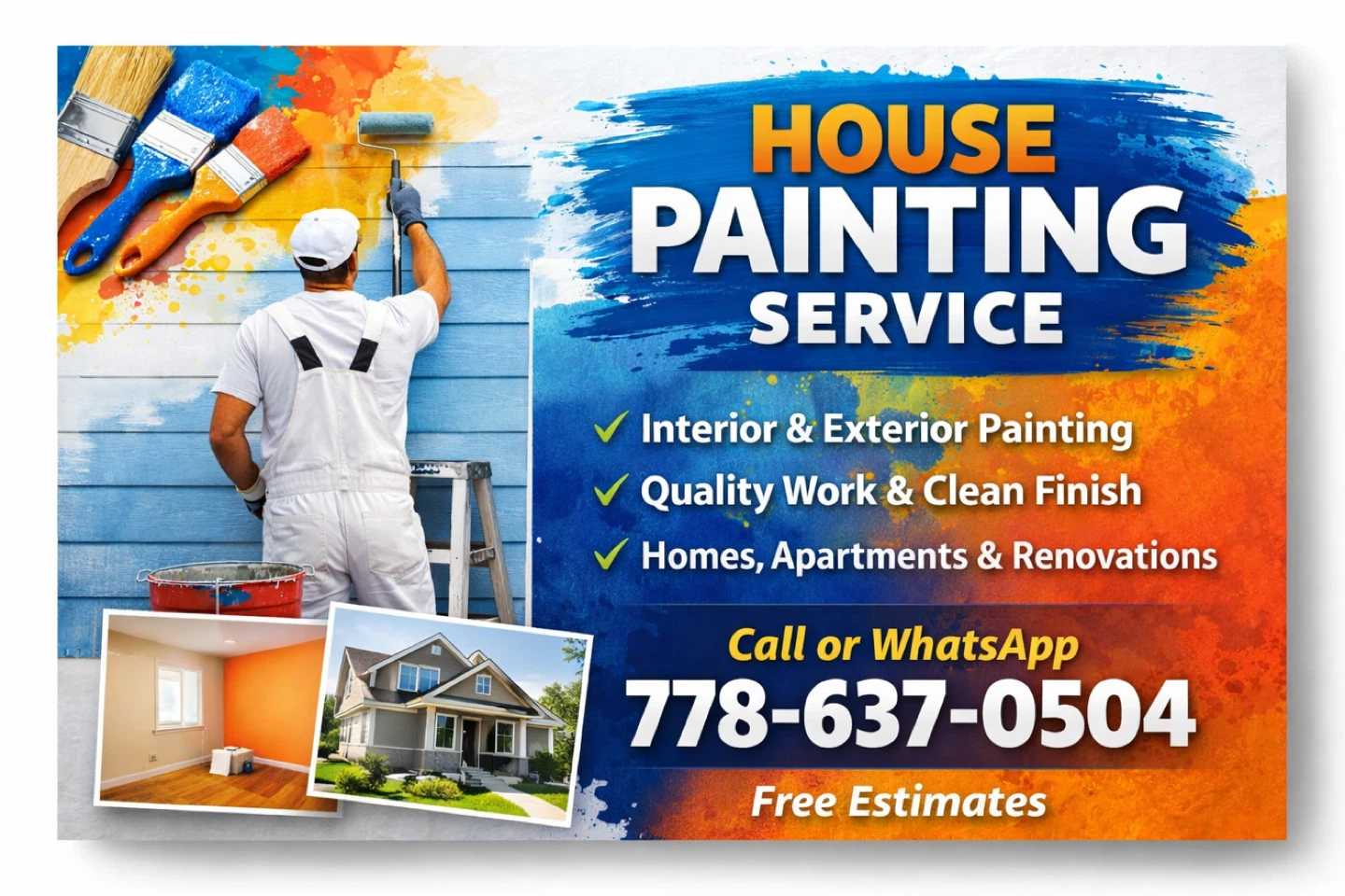 Painting help in Surrey Langley delta