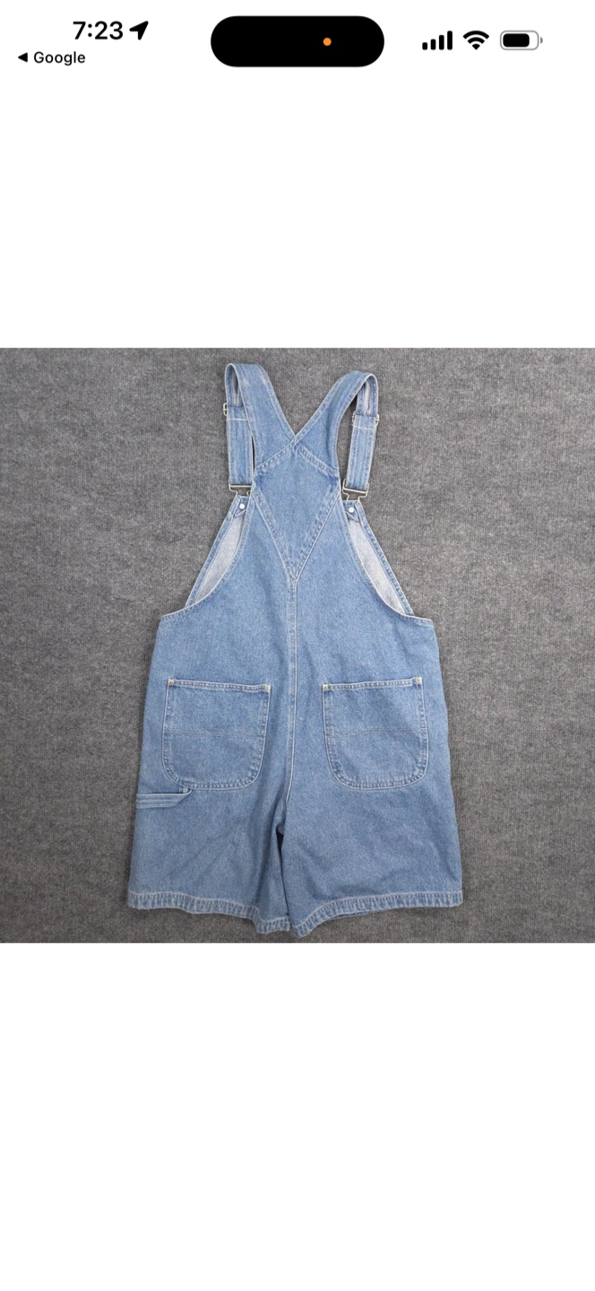 Vintage Warner Bros Looney Tunes Women’s Overall Shorts  XL - photo 4
