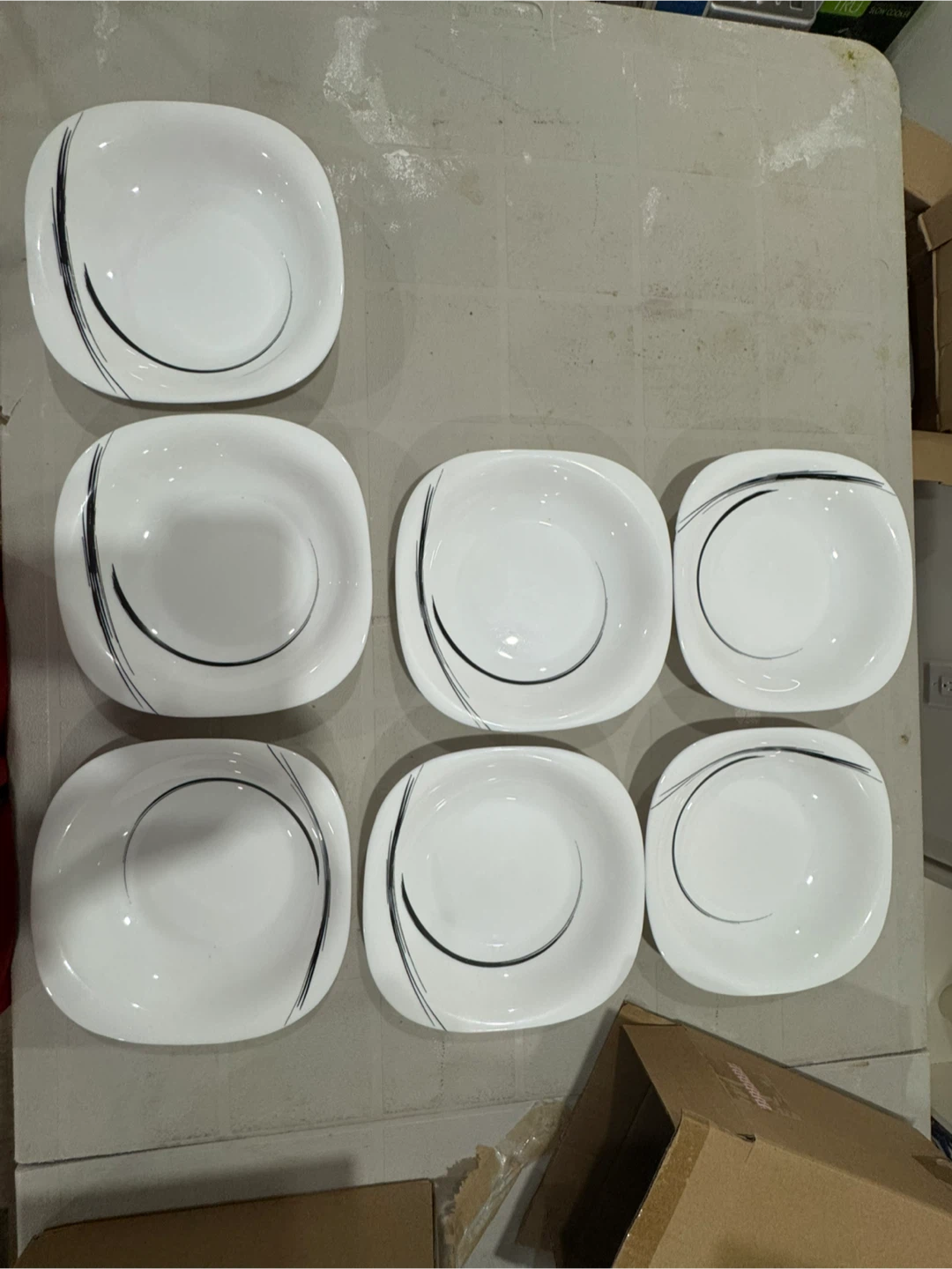 Corelle 3 sets of dishes and mugs - photo 2