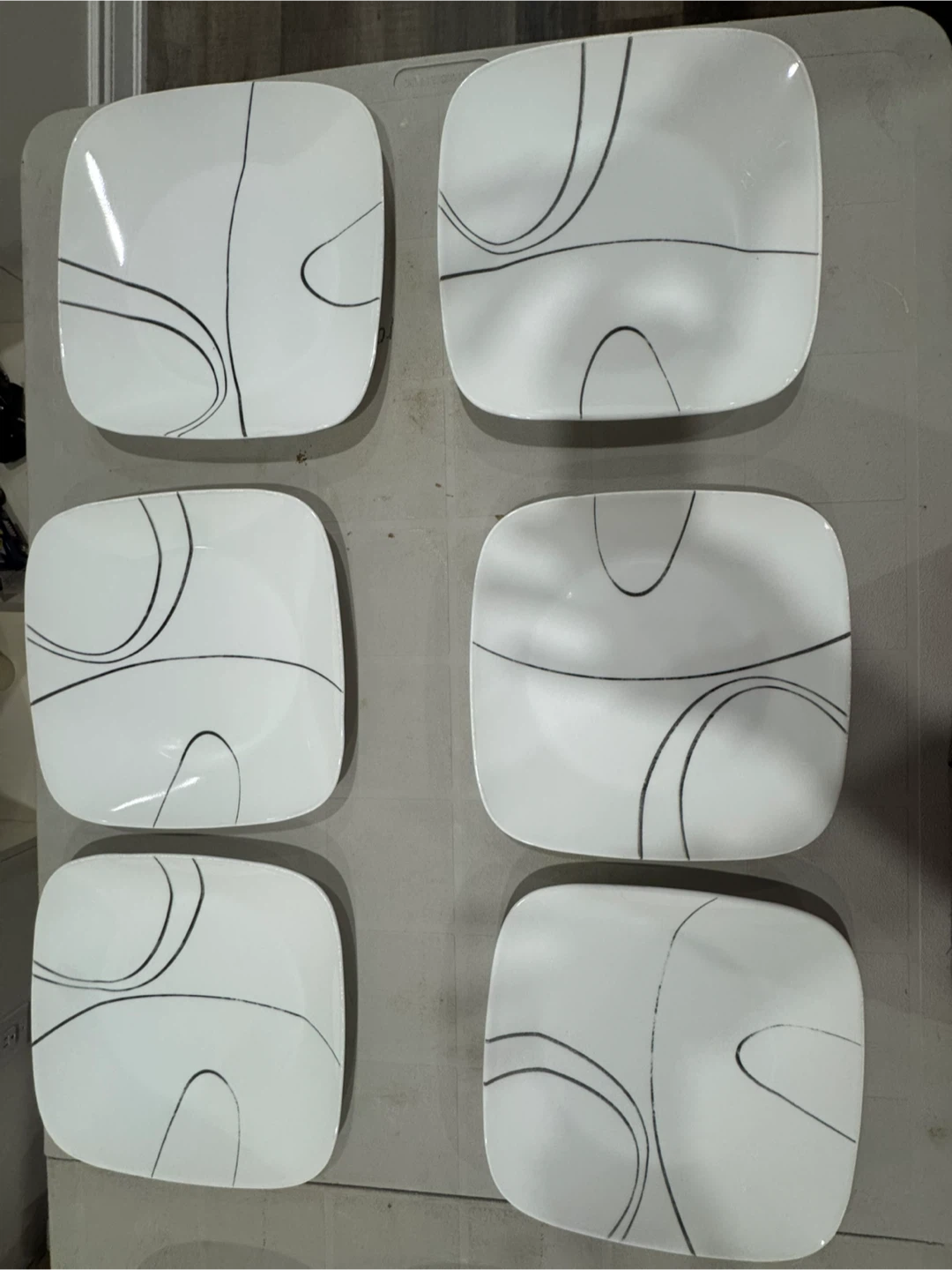 Corelle 3 sets of dishes and mugs - photo 3