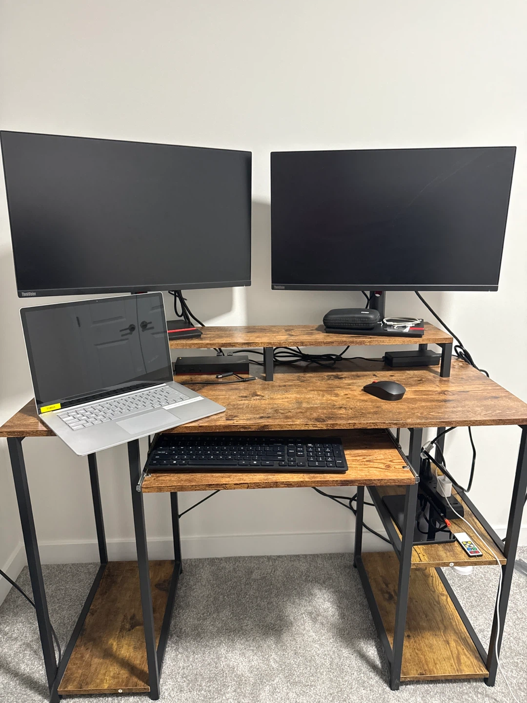 Wooden computer desk or study desk