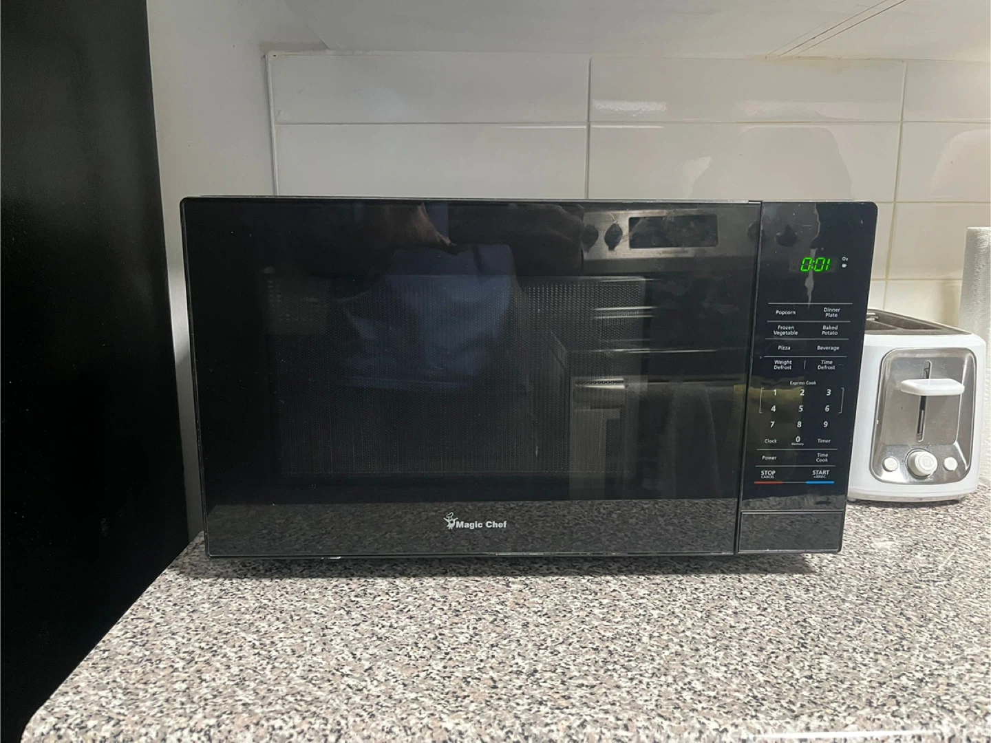 Magic Chef Microwave - Black