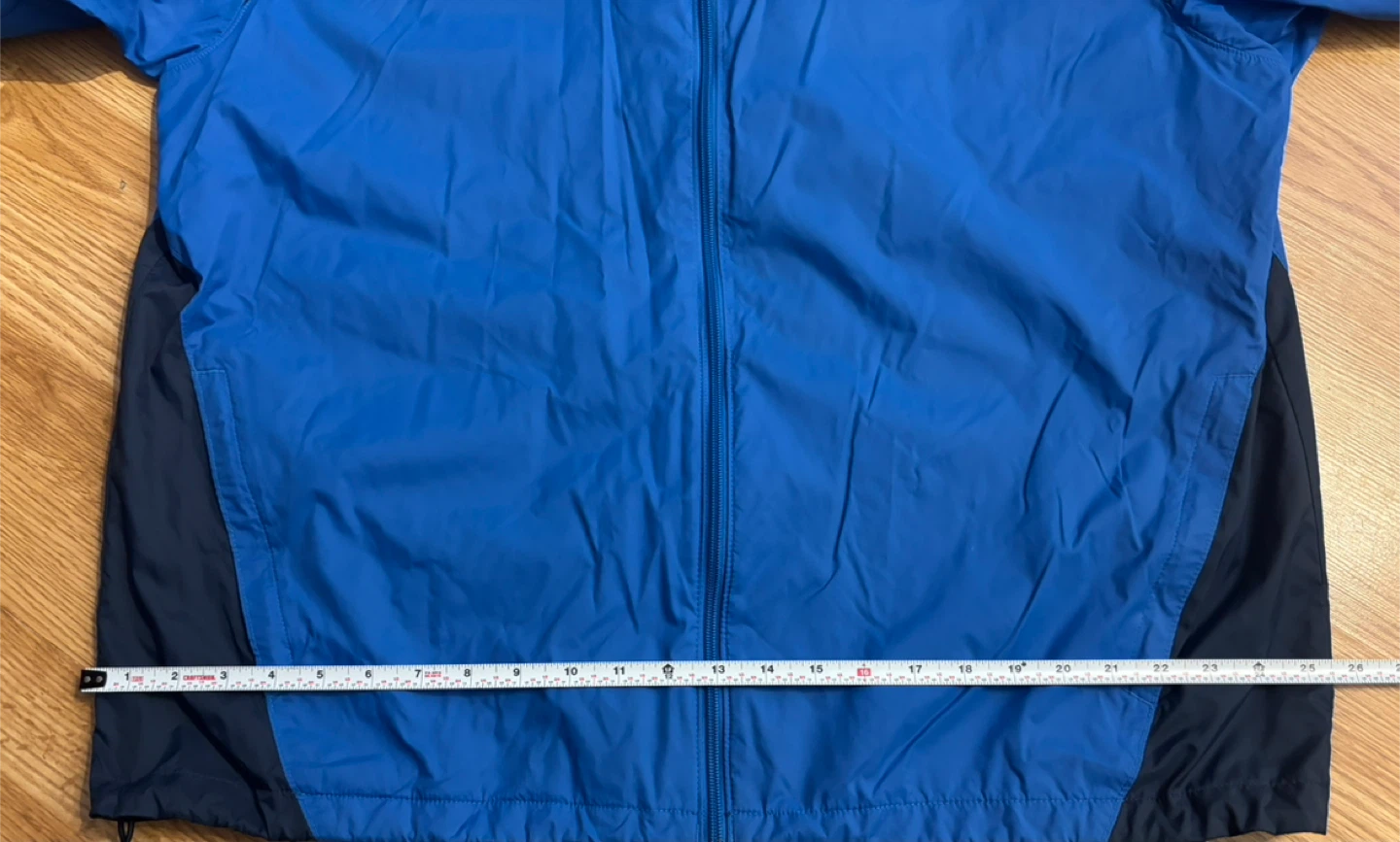 Columbia Blue & Navy Windbreaker Jacket - Size XL - photo 4