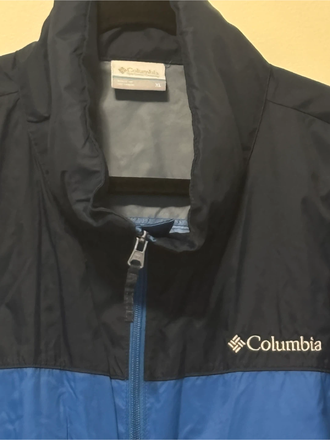Columbia Blue & Navy Windbreaker Jacket - Size XL - photo 2