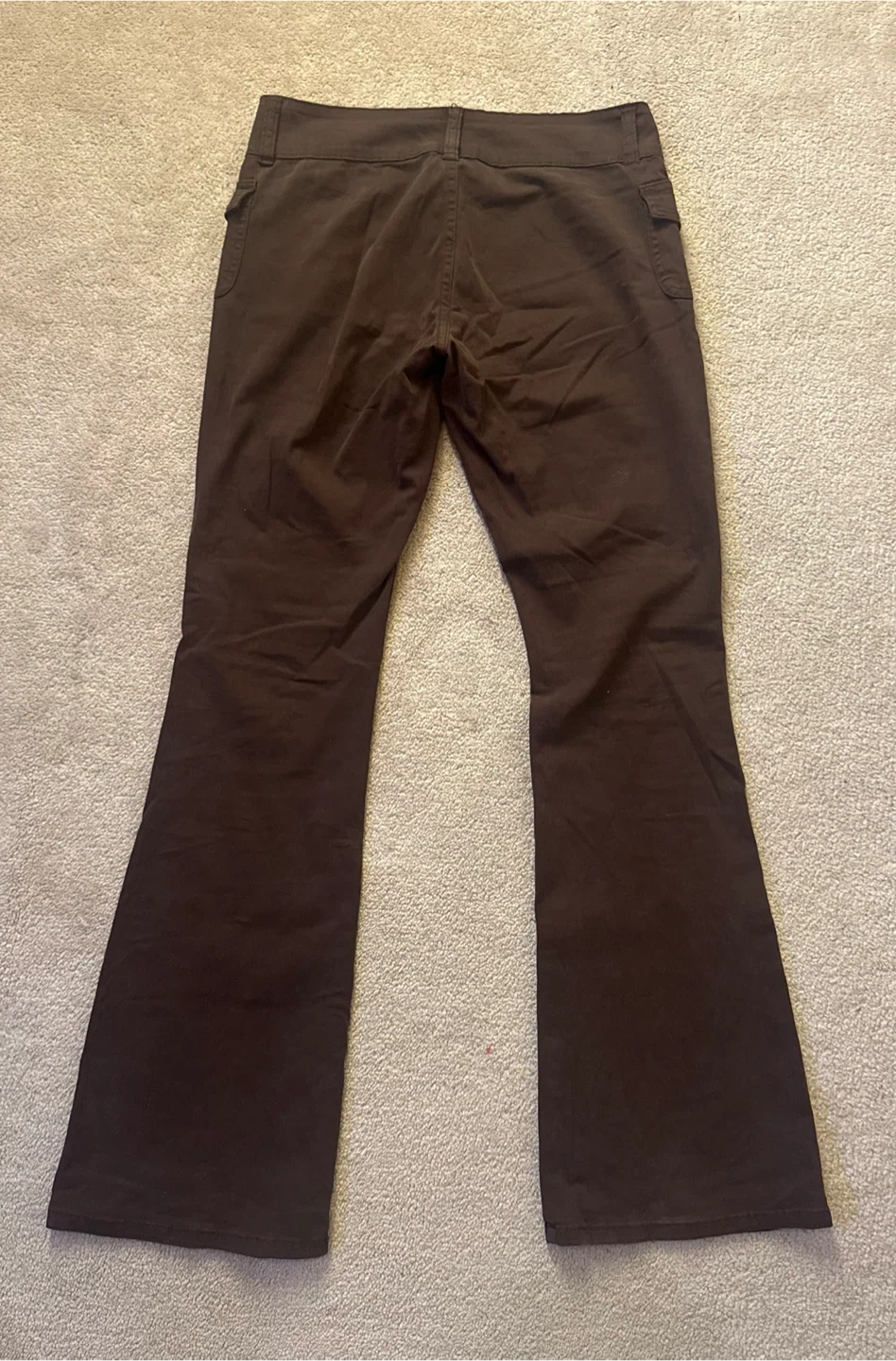 J. Galt Shanghai Brown Flare Pants - Size S - photo 3