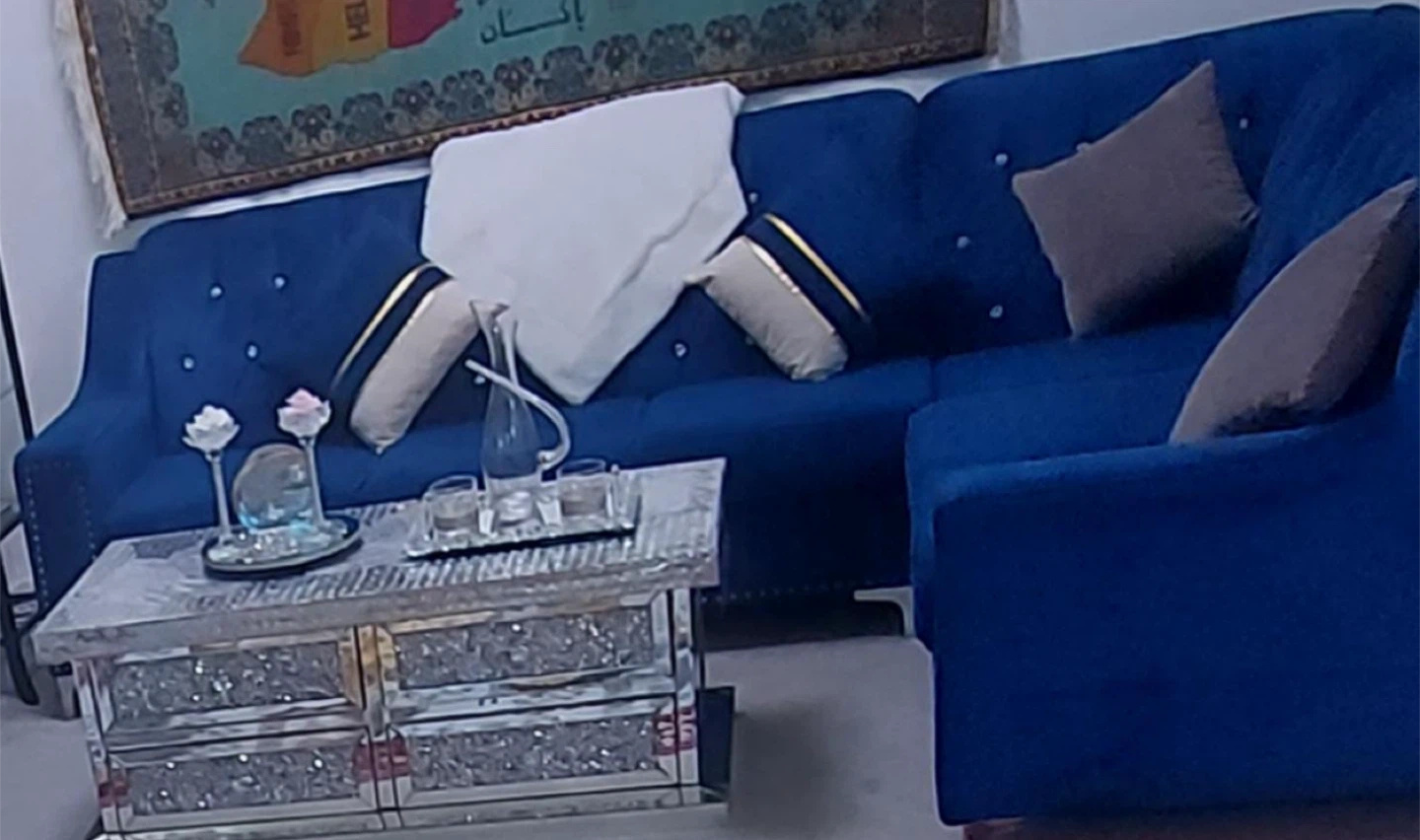 Blue Sectional Sofa