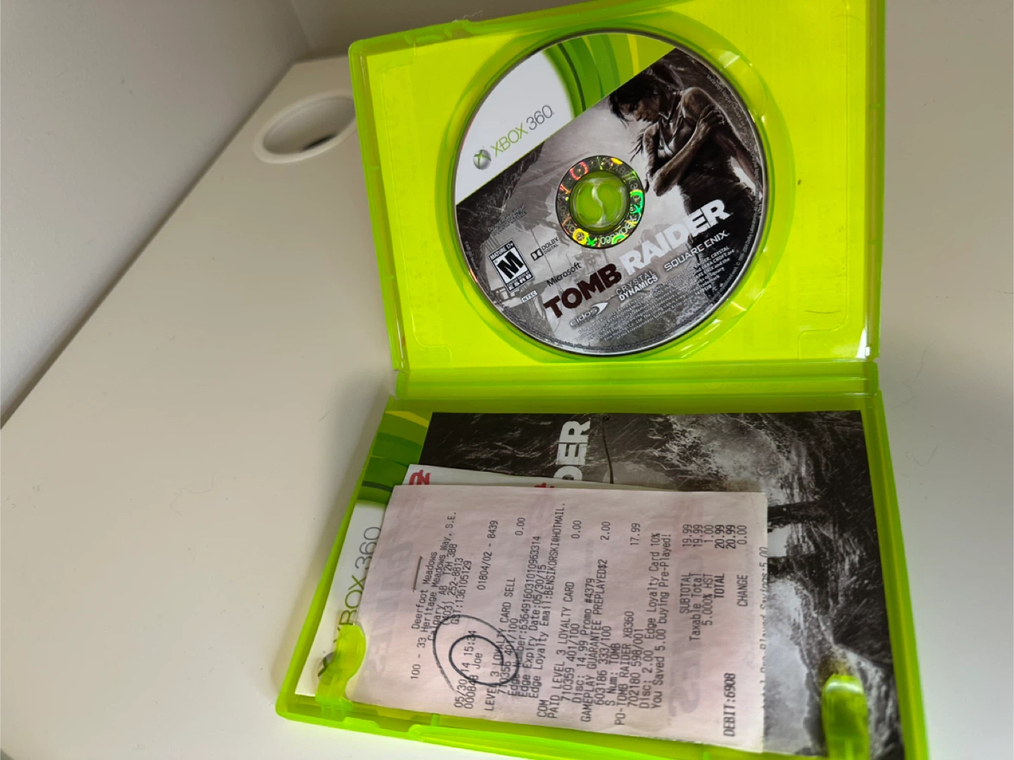 Tomb Raider Xbox 360 Game - photo 3