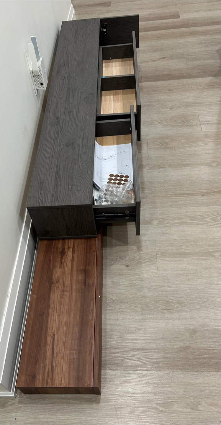 TV cabinet L-DG-3000 Darkgrey - photo 4