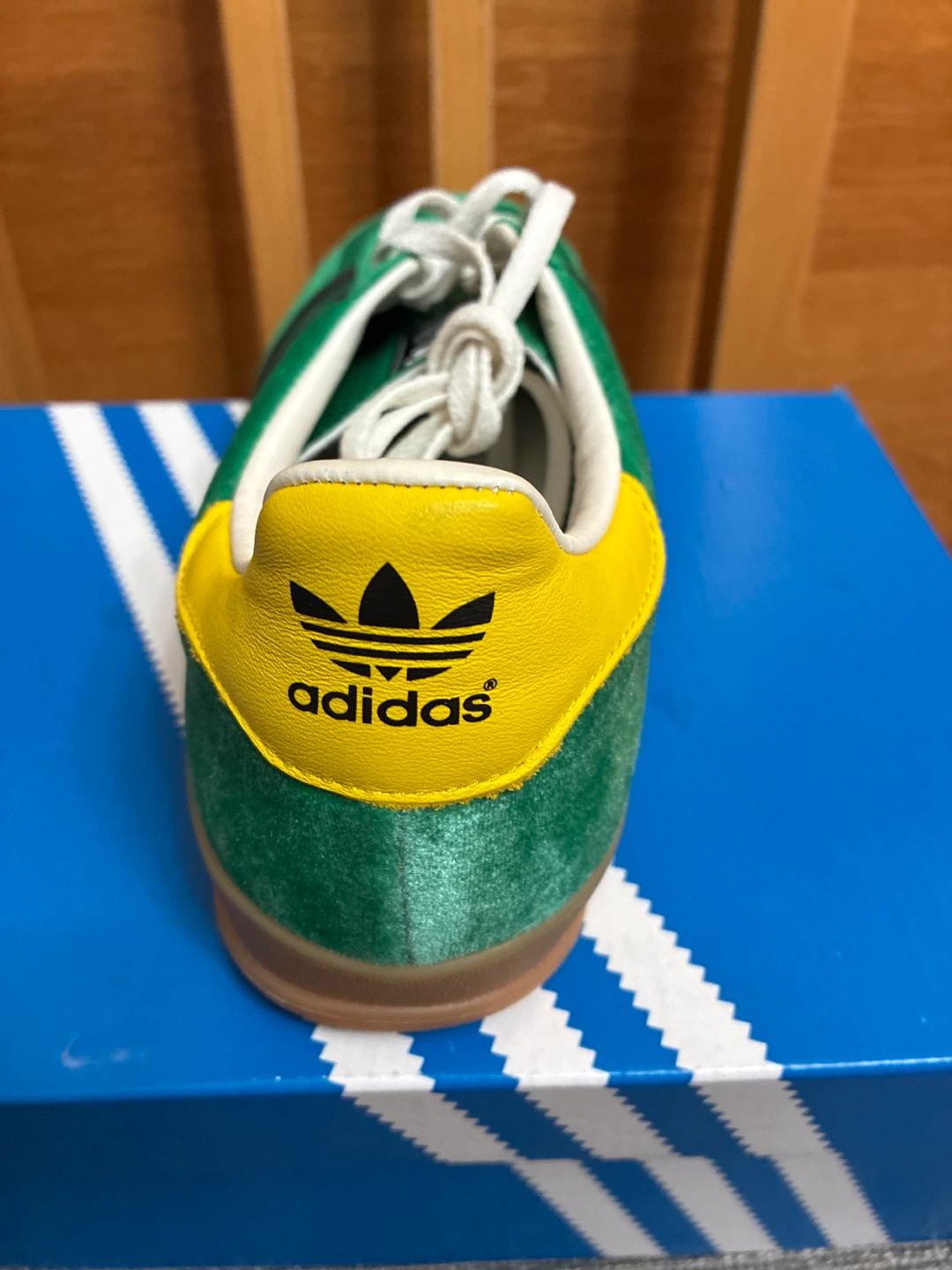New in box Adidas Gazelle Indoor Green US 12 - photo 4