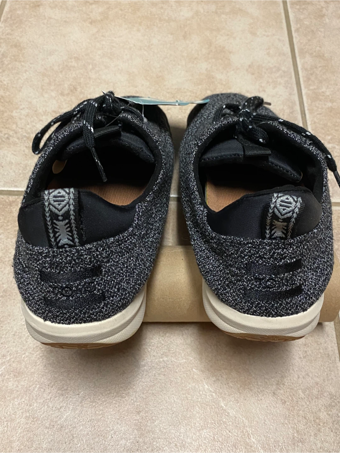 New TOMS Cabrillo Black Terry Cloth - Size 8 - photo 4