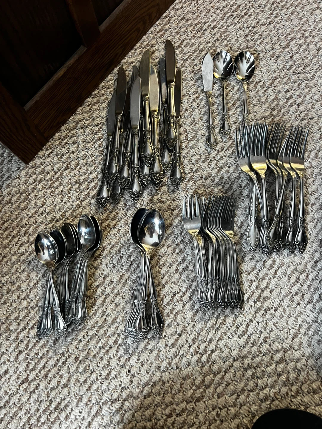 Vintage Silverware Set