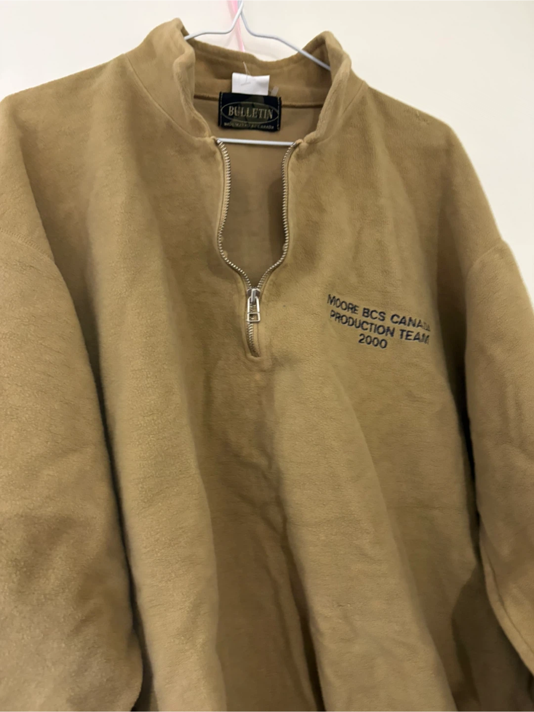 Bulletin Fleece Pullover - XL