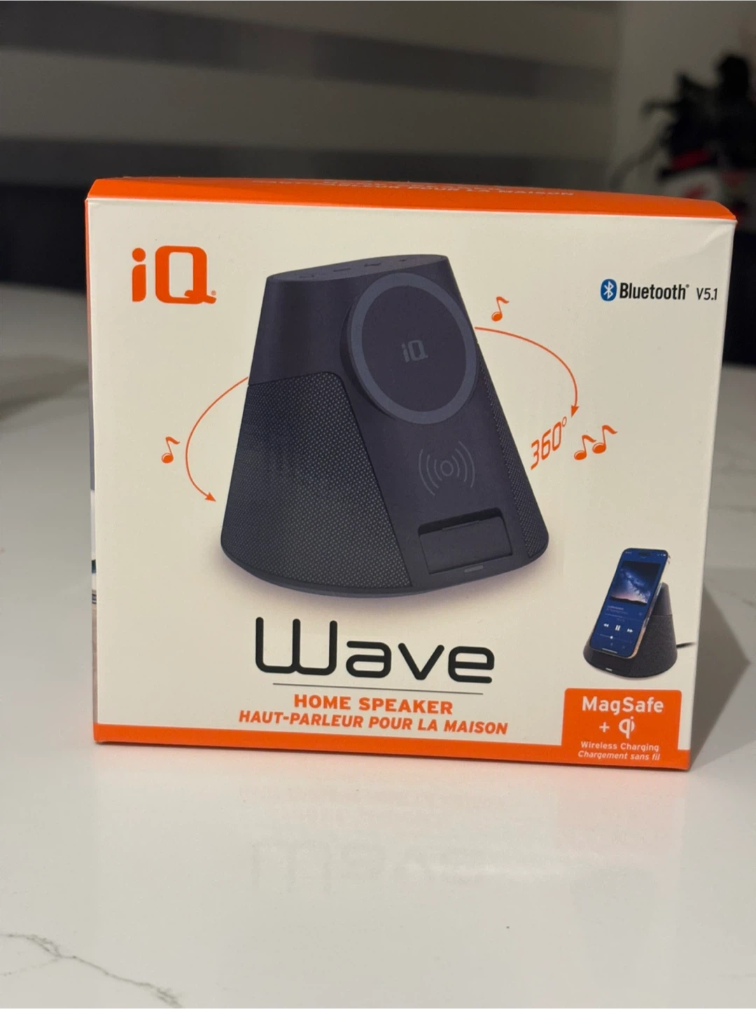 New iQ Wave Home Speaker with MagSafe