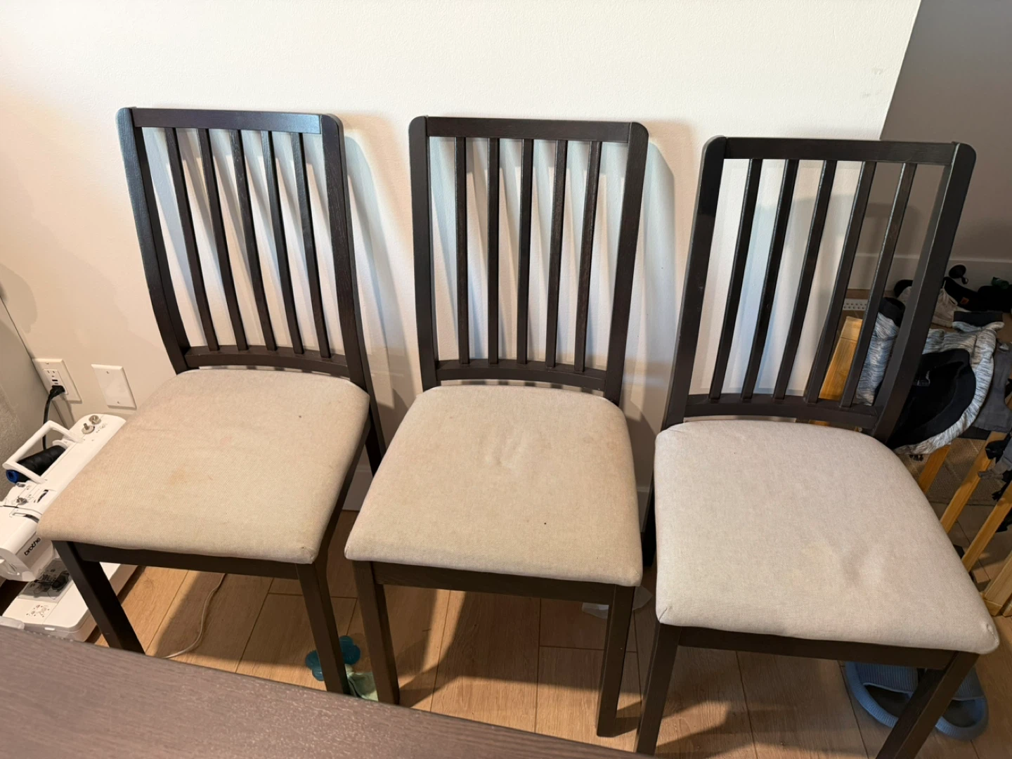 IKEA Dining Table Set with Bench & 4 Chairs - photo 3