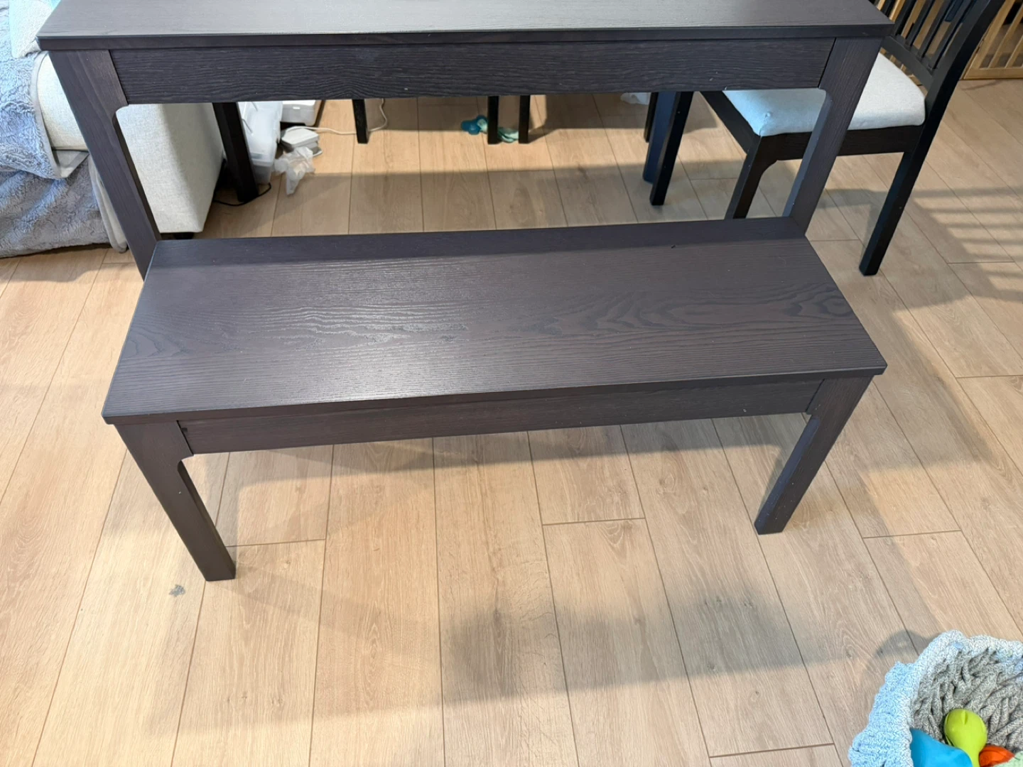 IKEA Dining Table Set with Bench & 4 Chairs - photo 2