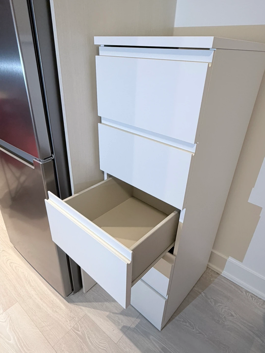 IKEA Storklinta 5-Drawer Chest - White - photo 3