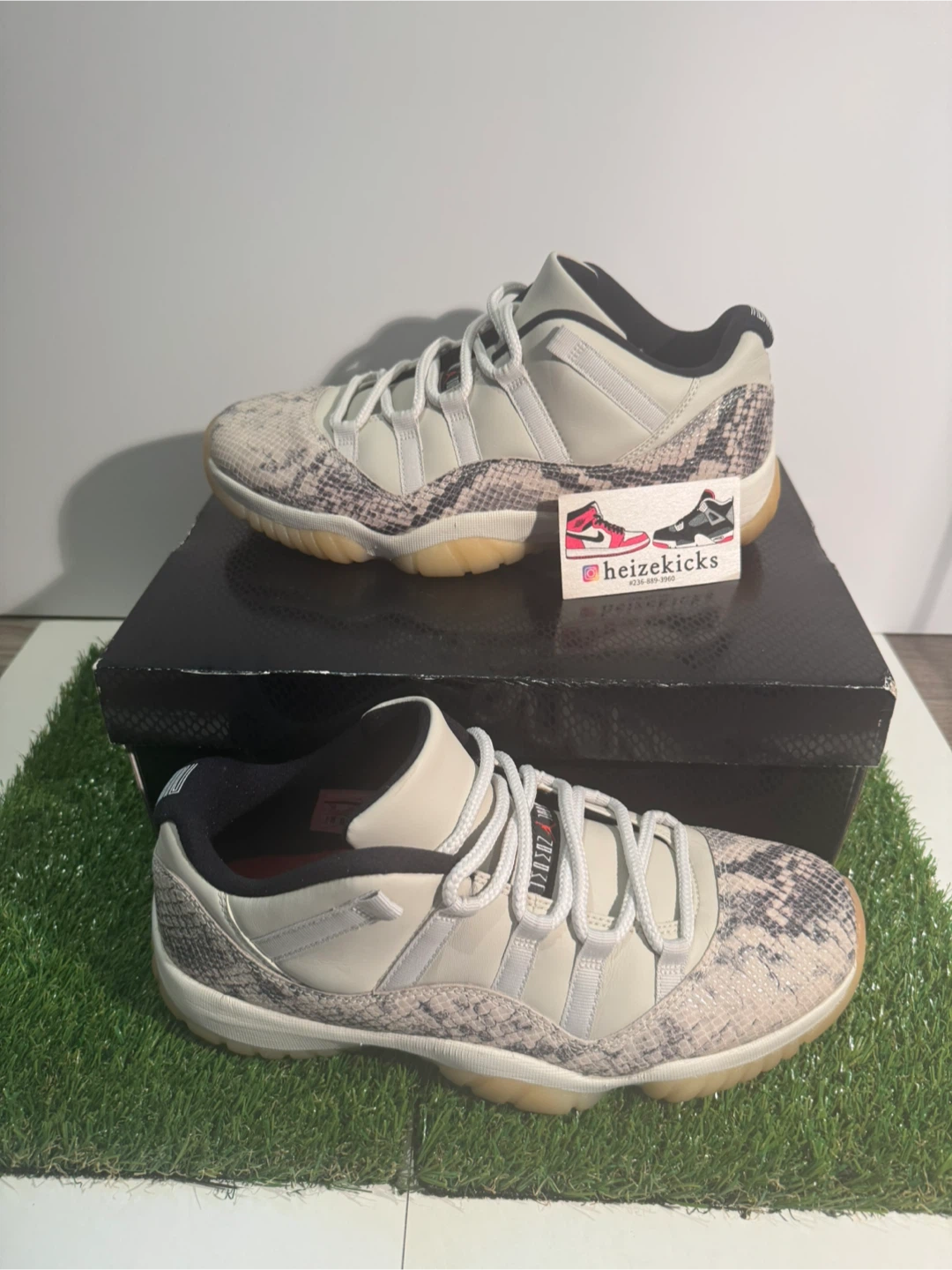 Jordan 11 Low Snake Light Bone size 10 - photo 2