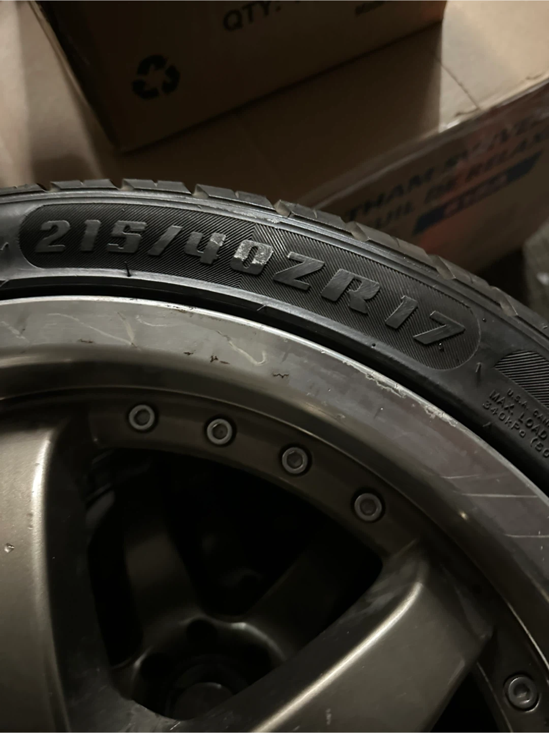 Set of 4 voxx Wheels - 215/40ZR17 - photo 2