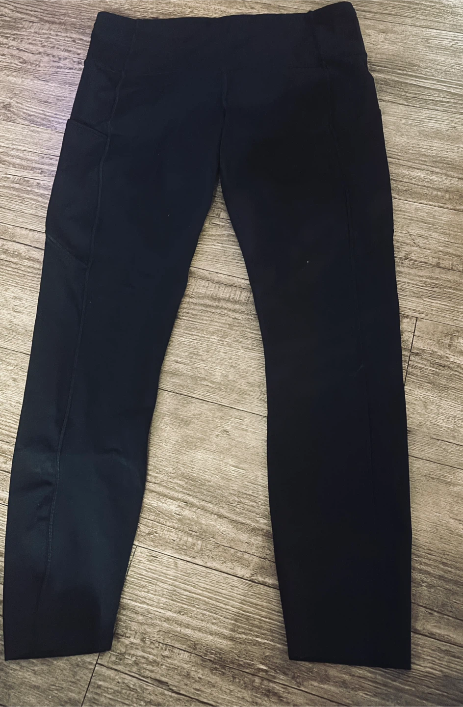 Size 10 - Lululemon Black Leggings - photo 2