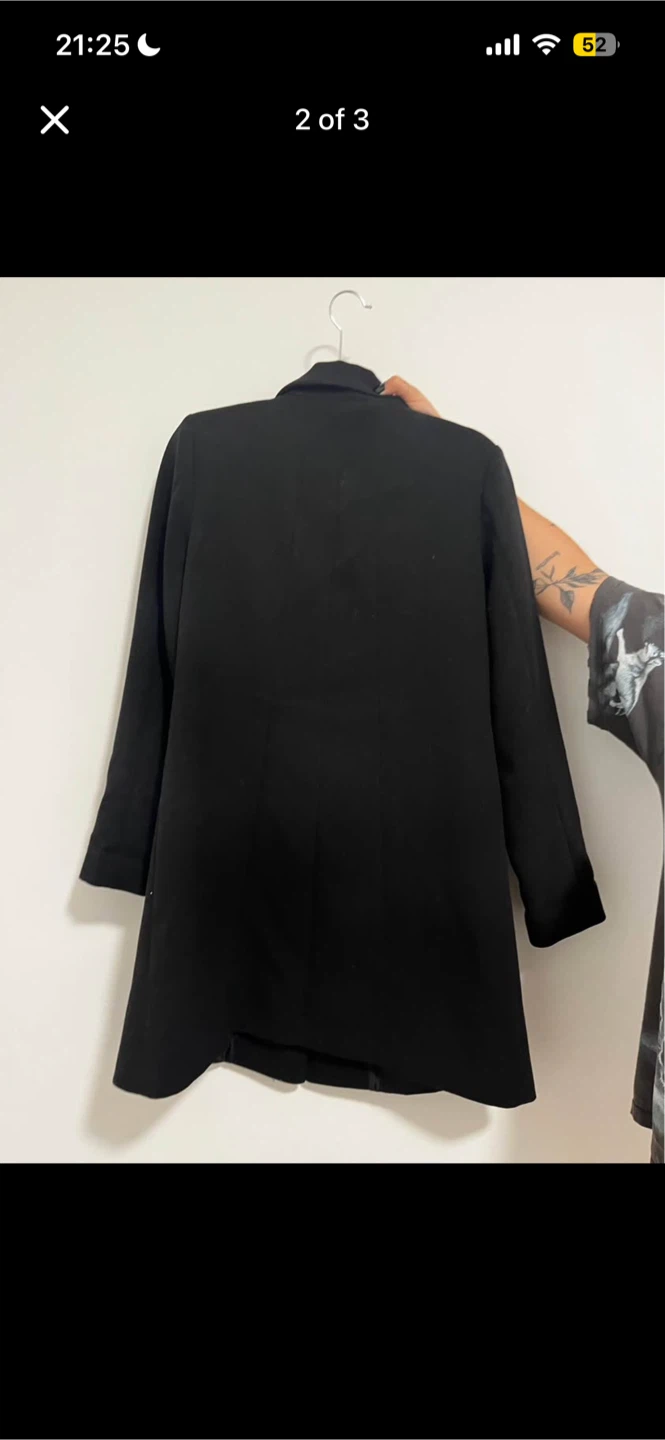 Black Melanie Lynn Long Coat - photo 2