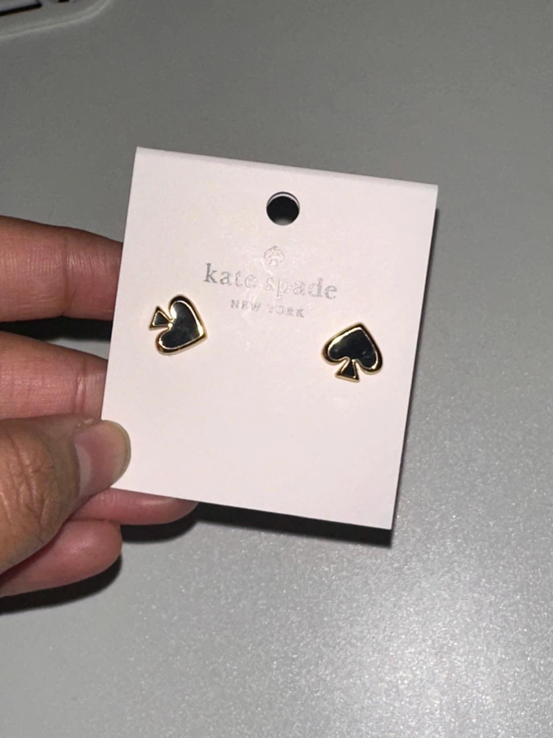Kate Spade New York Spade Earrings - Black - photo 3