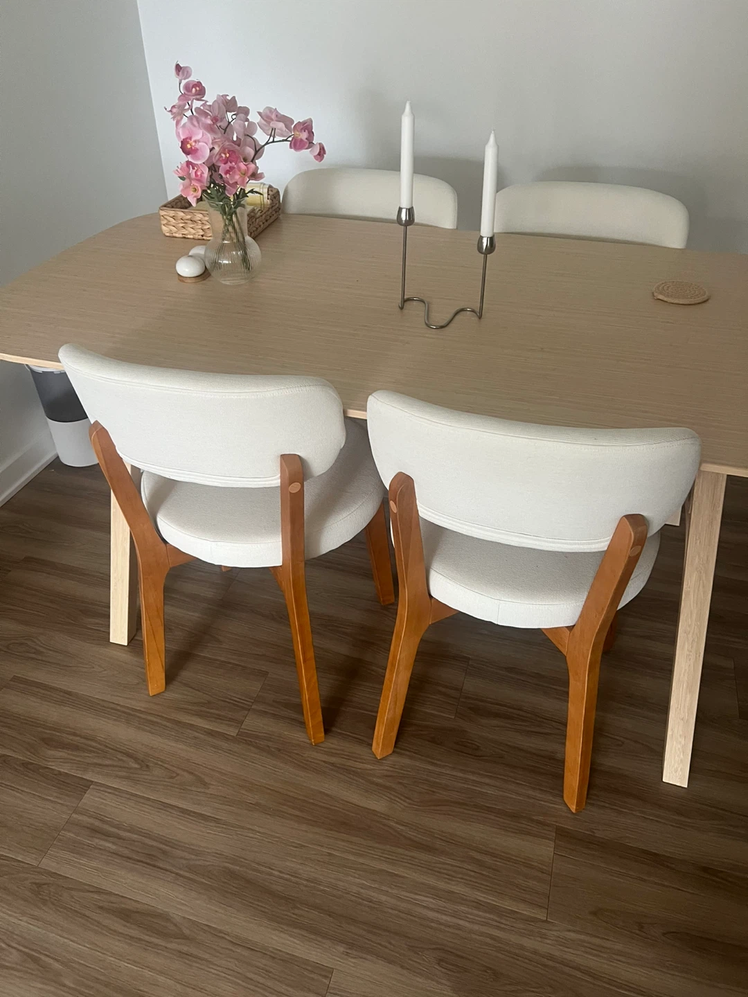 Furniliving wood dining chair - photo 2